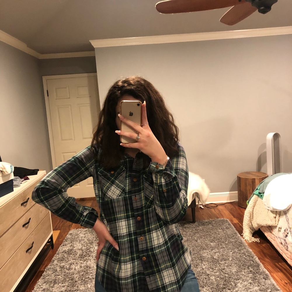 j crew flannel